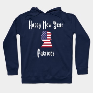 Happy New Year Patriotsfun Party Hoodie